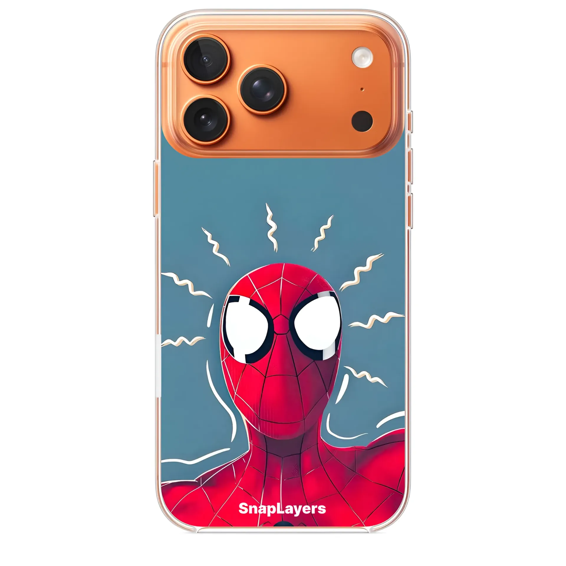 Spider Man (Marvel Charactor) (Iphone 17 Pro Max, With Case)