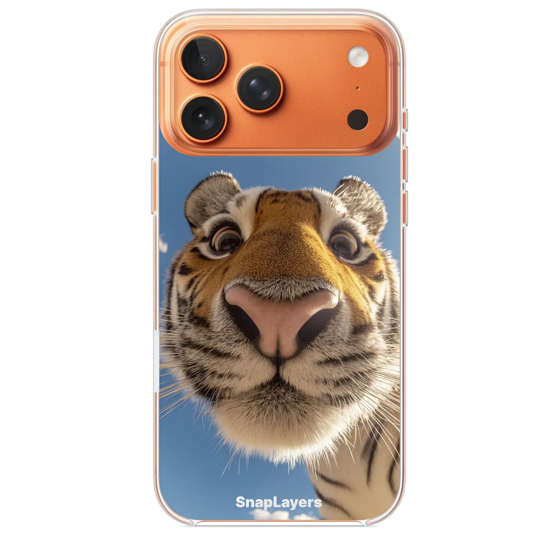 Funny Close-Up Tiger