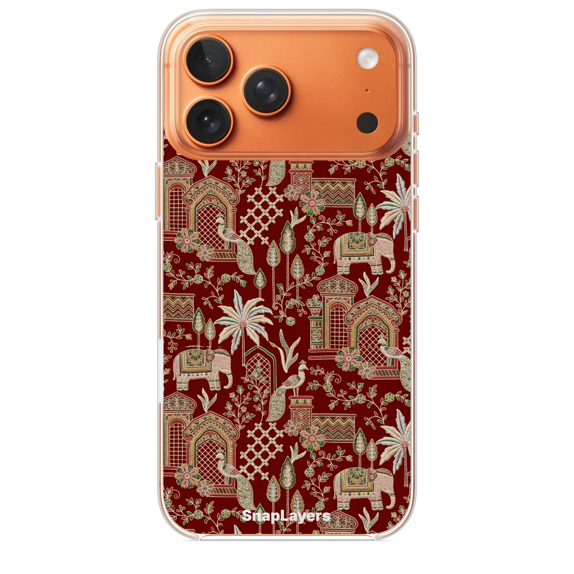 Pichwai Mughal Art (Iphone 17 Pro Max, With Case)